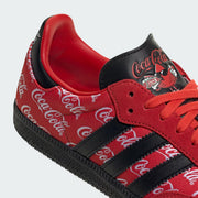 Men's Adidas x Coca-Cola Samba OG - Red/Core Black/Cloud White