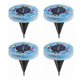 Mosaic Solar Disk Lights
