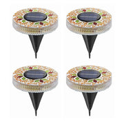 Mosaic Solar Disk Lights