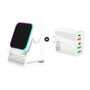 🔥New Year Special Offer sale – up to 50% off🎶📱 5-in-1 Wireless Induction Speaker with Adjustable Phone Stand
