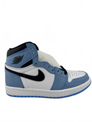 Jordan 1 Retro High White University Blue Black (GS)
