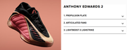 Men's Adidas Anthony Edwards 2 - AE2 - Acid Orange/Core Black