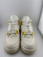 Jordan 4 Retro Metallic Gold (Women's)