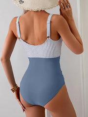 👙Women's One Piece Swimsuit Tummy Control Slimming Bathing Suit Cutout Tie Knot Swimwear